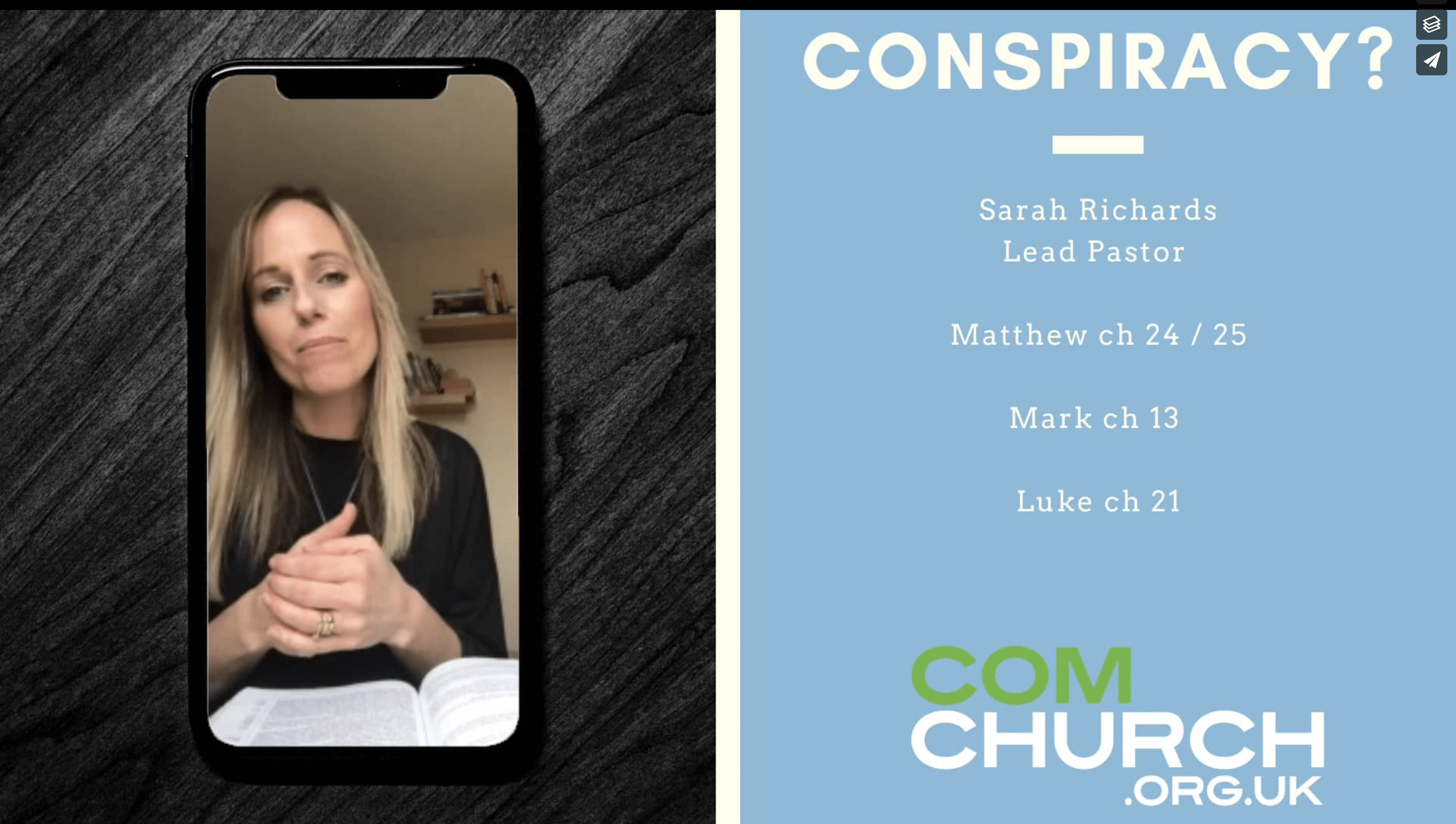 Conspiracy? – Sarah Richards